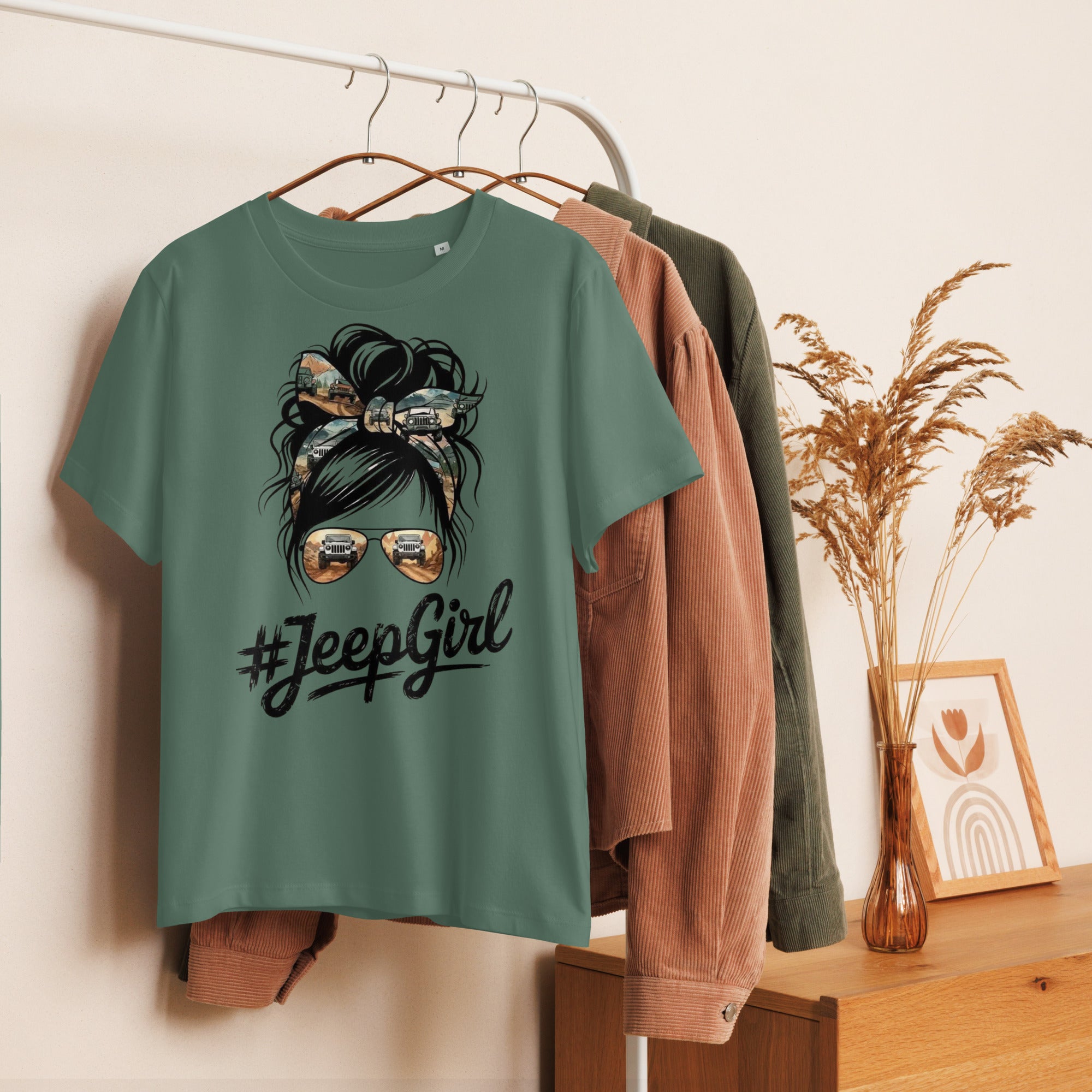 Women's Organic Faith T-Shirt | Seedandsoulful Ribbed Neck Cotton Tee - Seedandsoulful