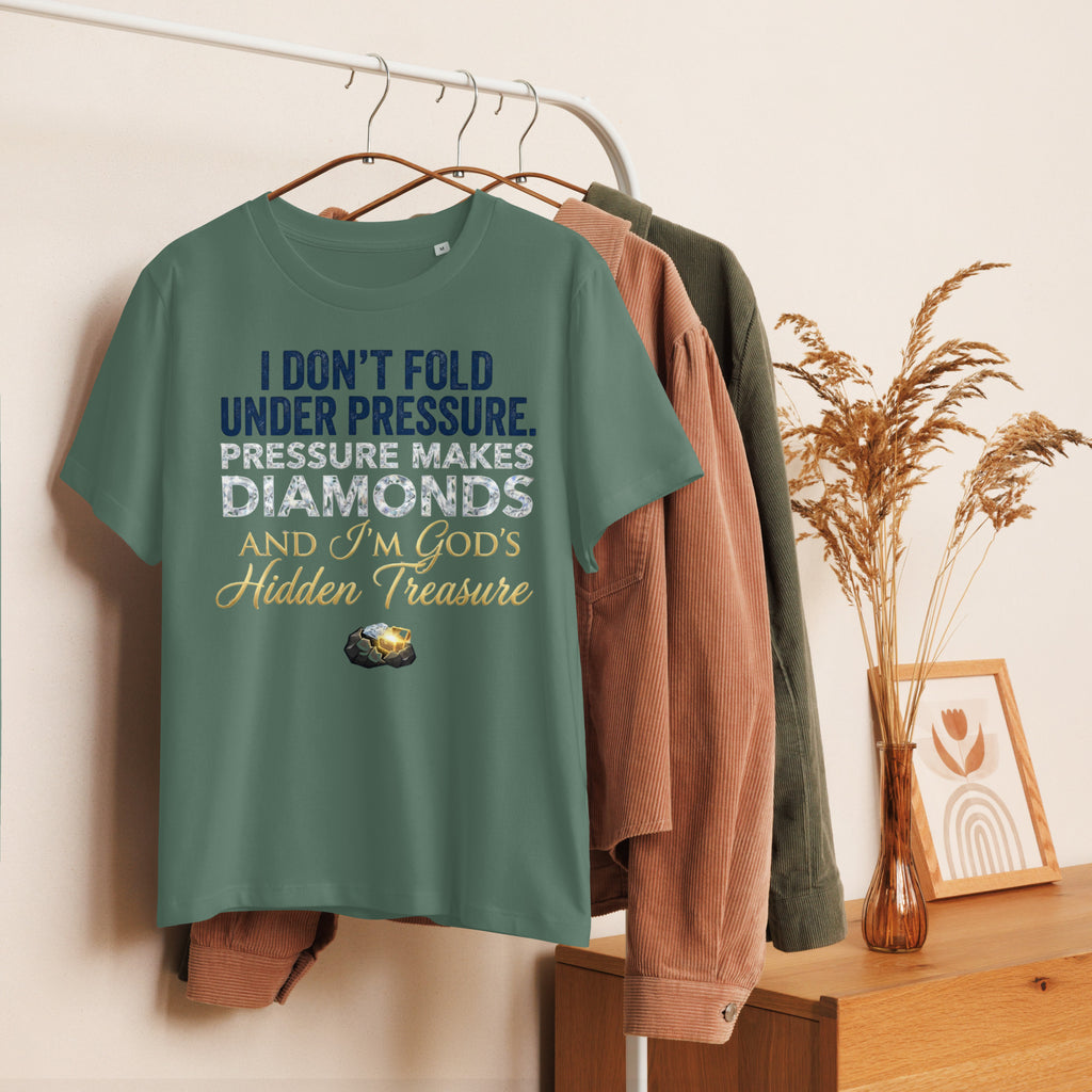 Women’s organic ribbed neck t-shirt - Seedandsoulful