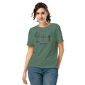 Women’s organic ribbed neck Romans 14:8 t-shirt - Seedandsoulful