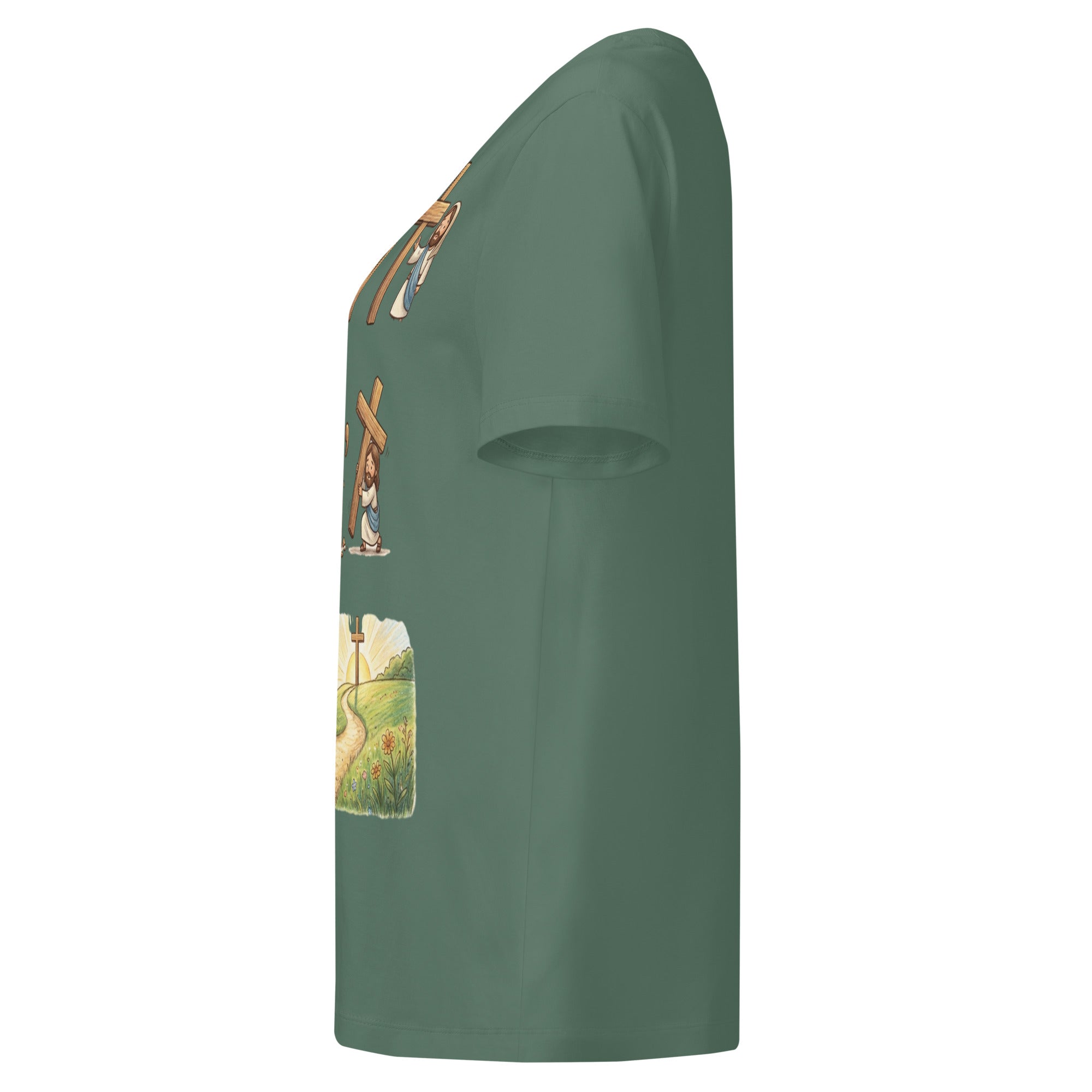 God's Love Never Fails T-Shirt | Women's Valentine's Faith Tee - Seedandsoulful