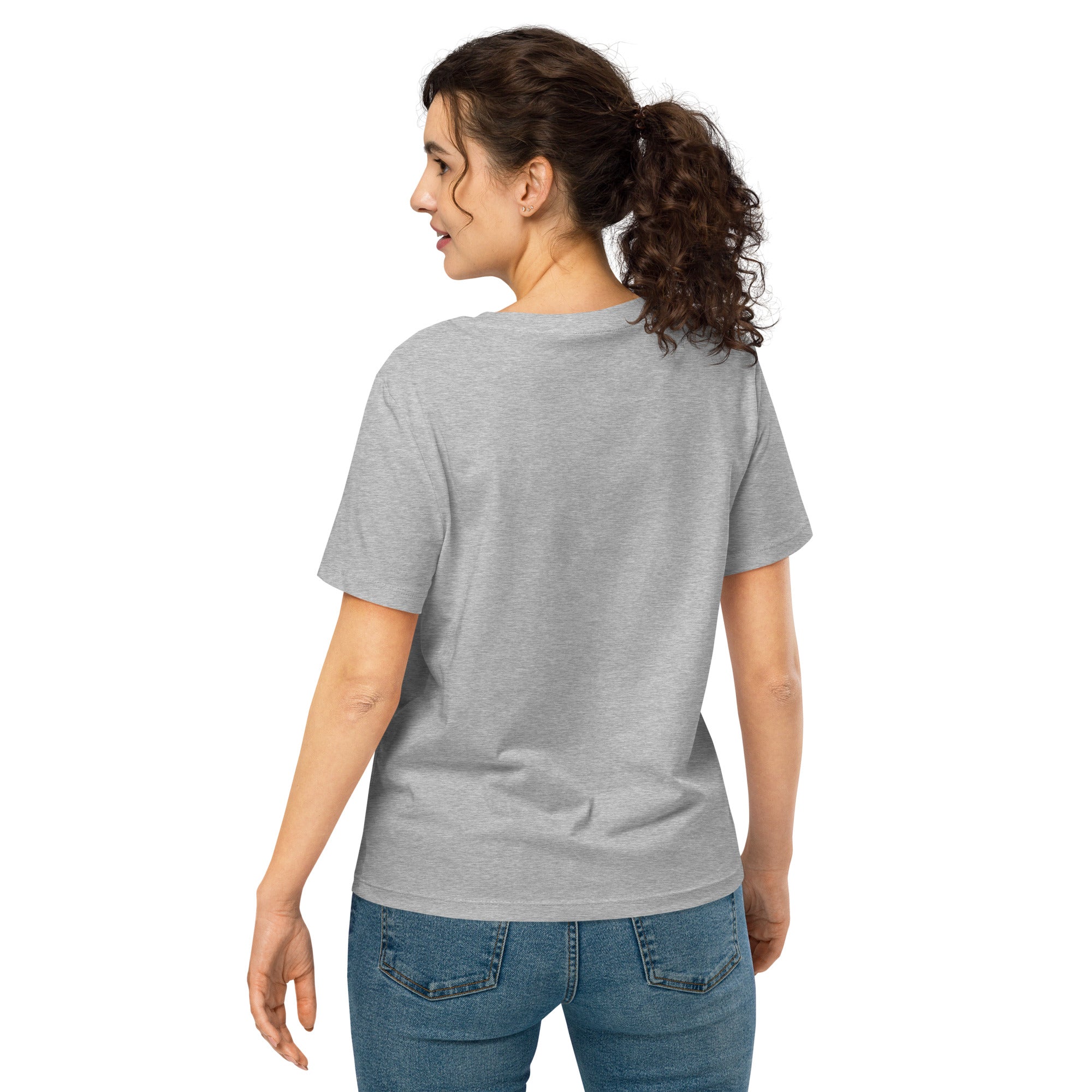 Nehemiah 6:3 Women’s organic ribbed neck t-shirt - Seedandsoulful