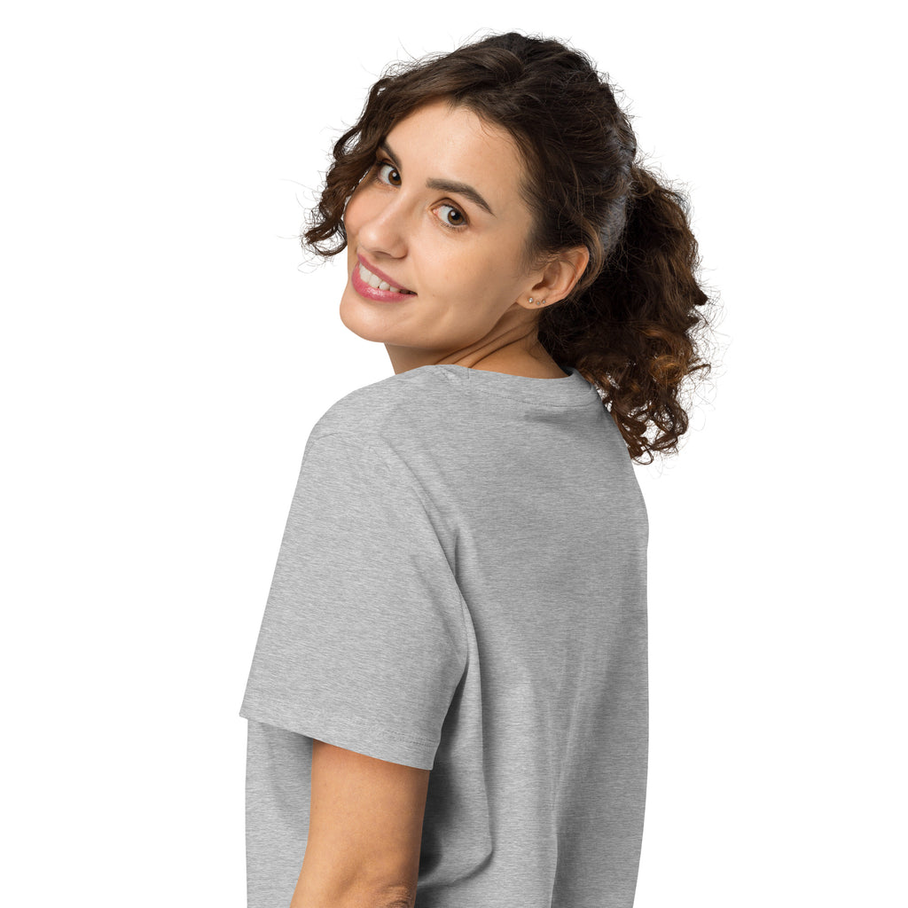 Nehemiah 6:3 Women’s organic ribbed neck t-shirt - Seedandsoulful