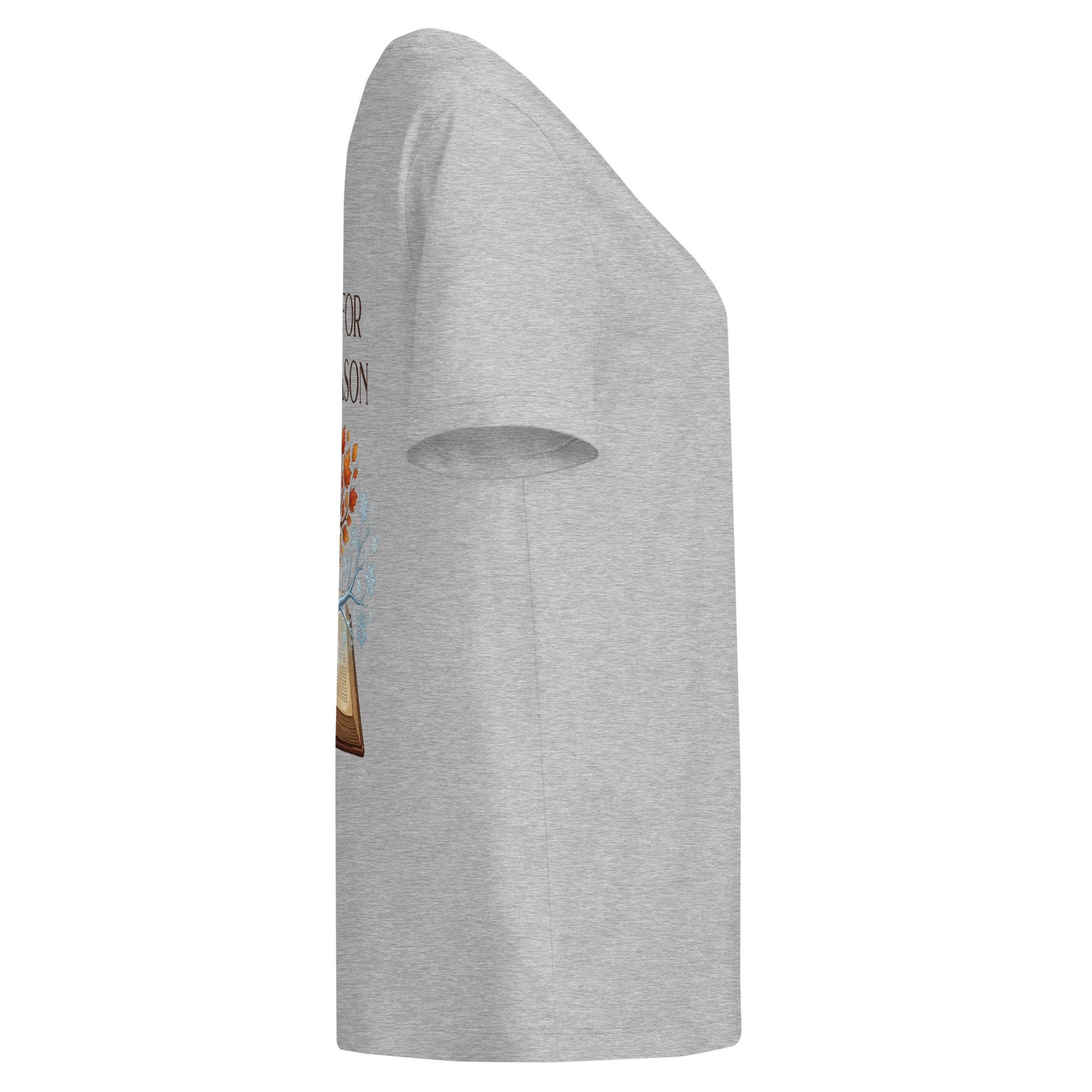 Women’s organic ribbed neck t-shirt - Seedandsoulful