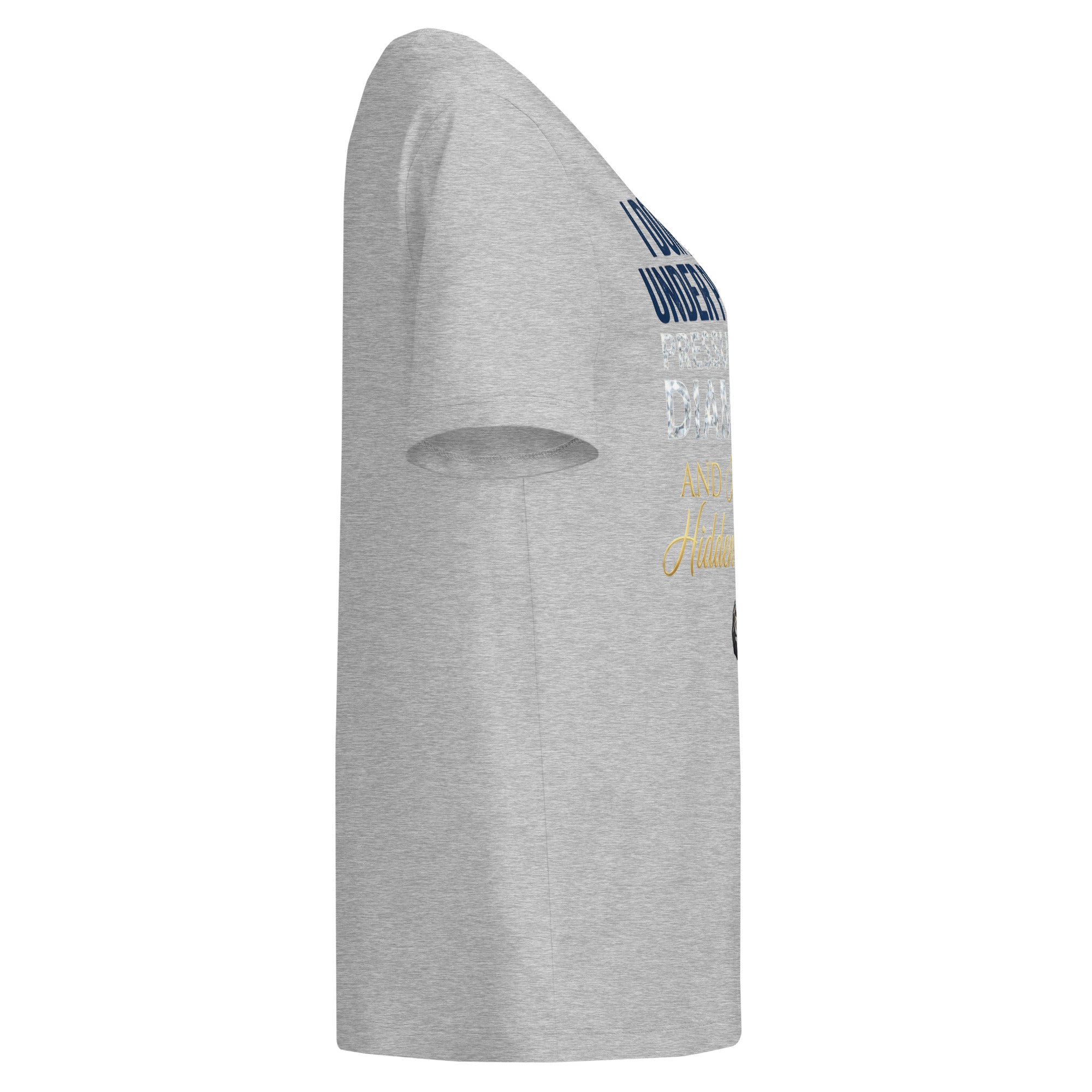 Women’s organic ribbed neck t-shirt - Seedandsoulful