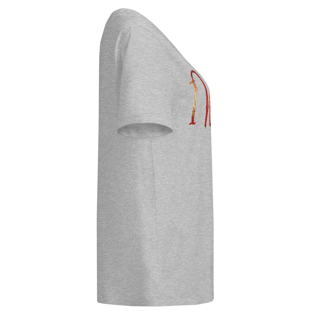 Women’s organic ribbed neck t-shirt I Will - Seedandsoulful