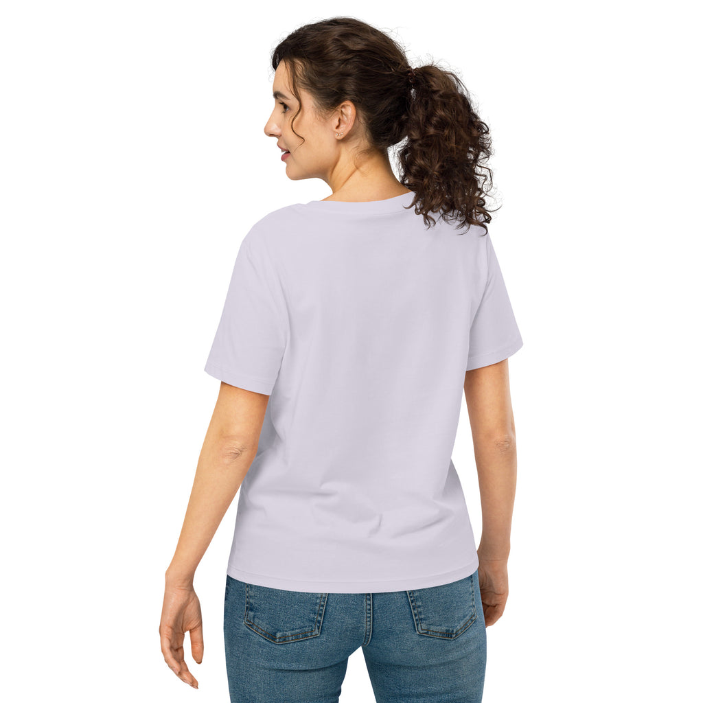 Women’s organic ribbed neck t-shirt - Seedandsoulful
