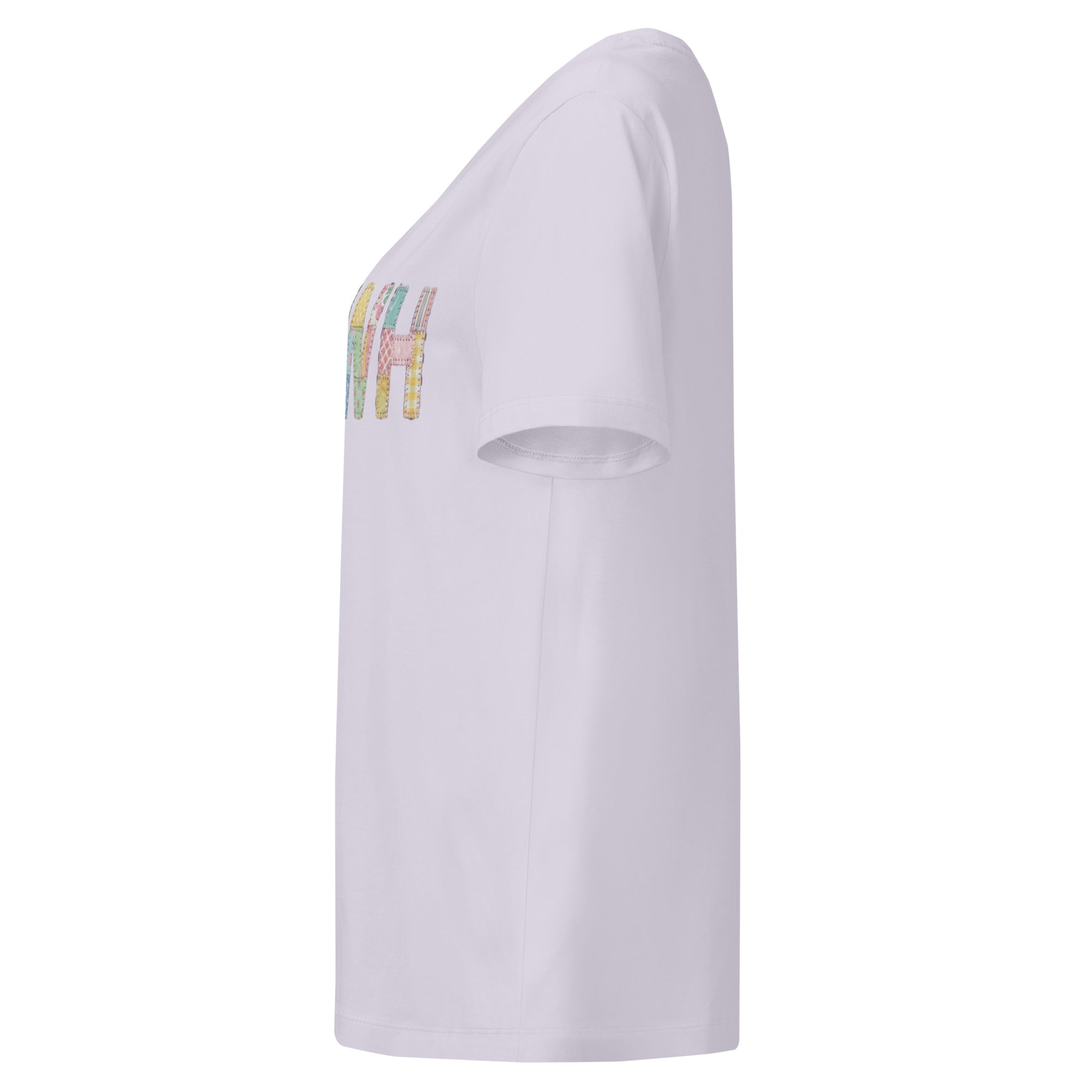 Women’s organic ribbed neck t-shirt - Seedandsoulful