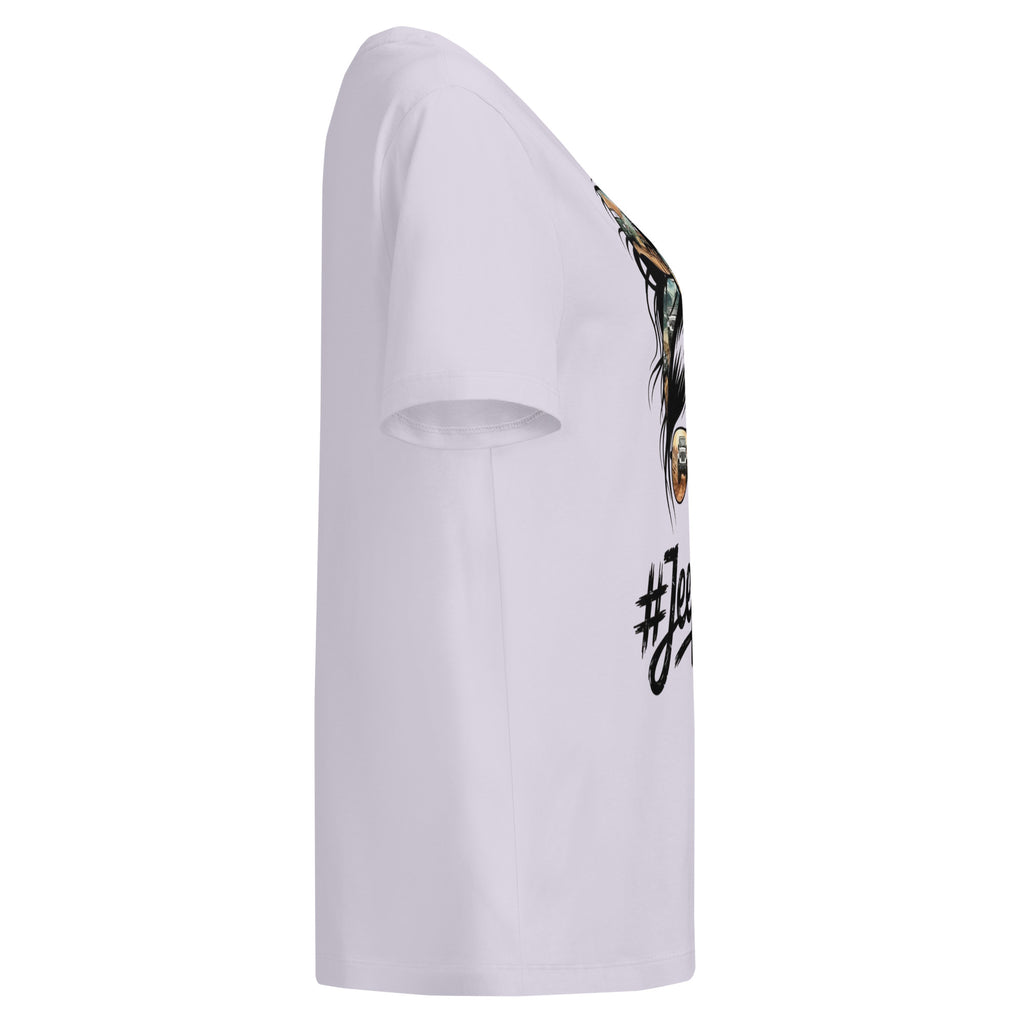 Women's Organic Faith T-Shirt | Seedandsoulful Ribbed Neck Cotton Tee - Seedandsoulful