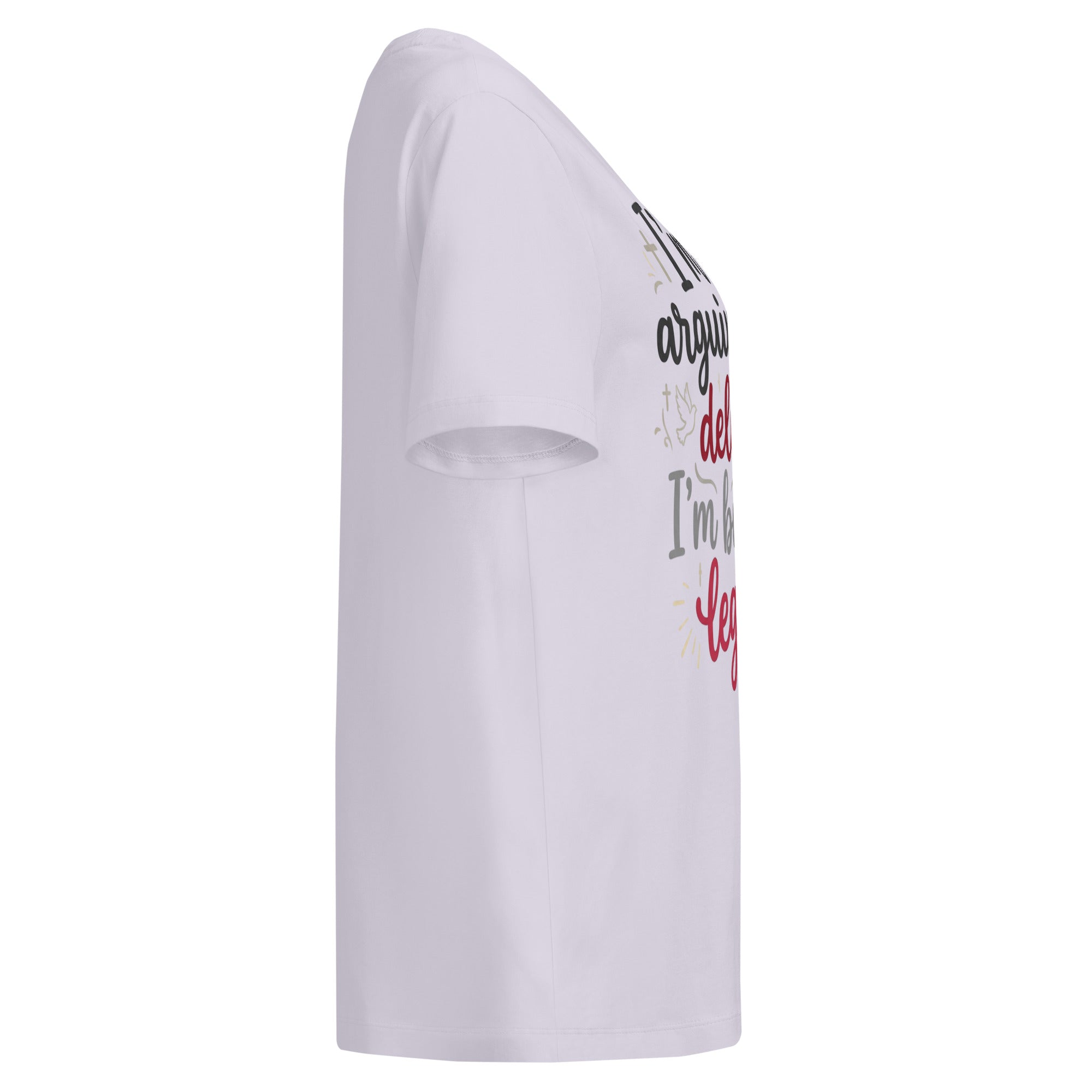 Women’s organic ribbed neck t-shirt - Seedandsoulful