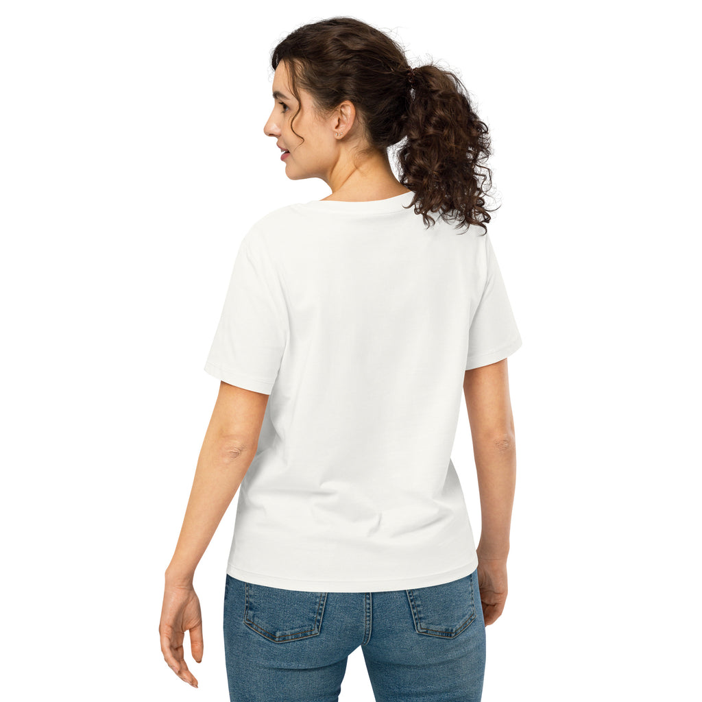 Women’s organic ribbed neck t-shirt - Seedandsoulful
