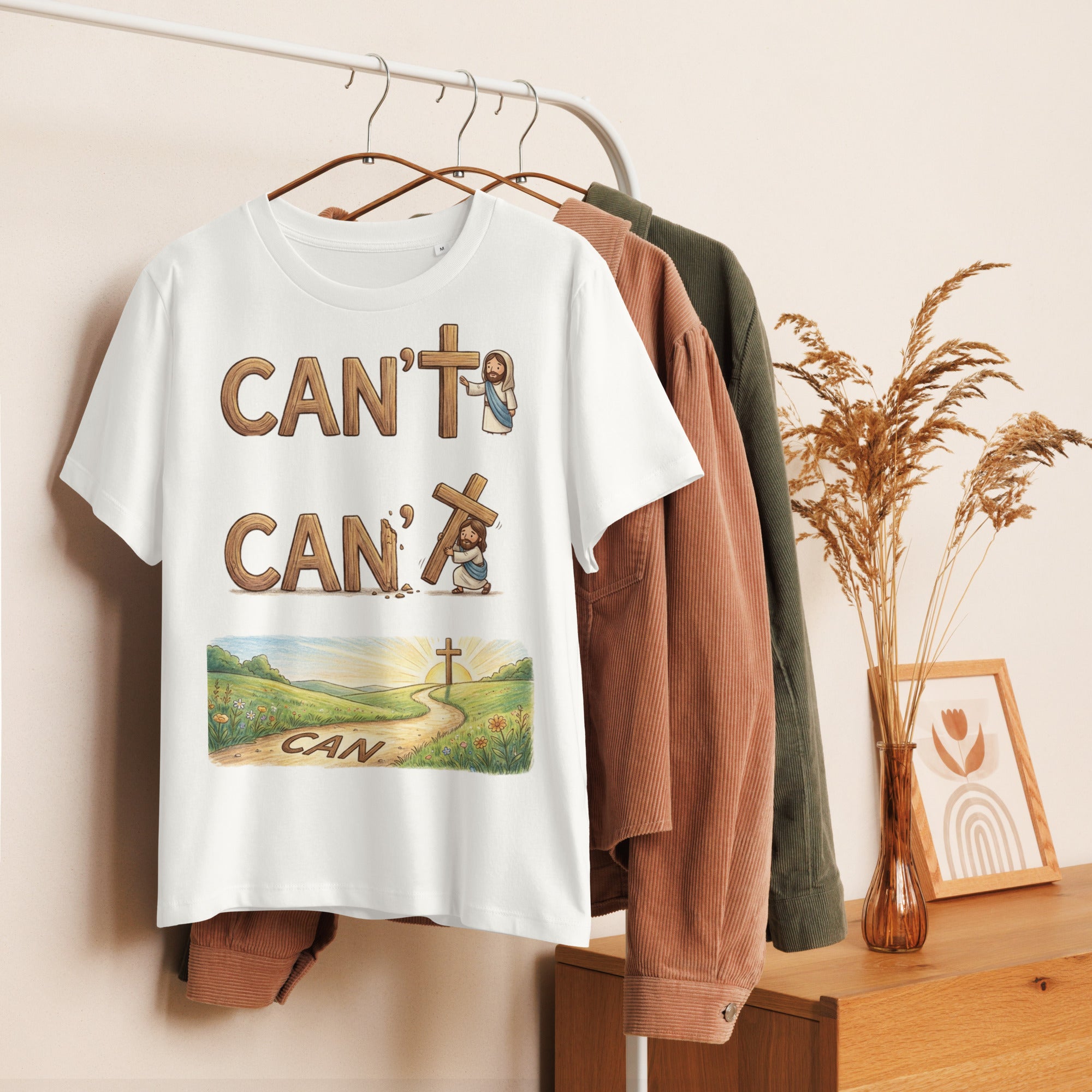 God's Love Never Fails T-Shirt | Women's Valentine's Faith Tee - Seedandsoulful