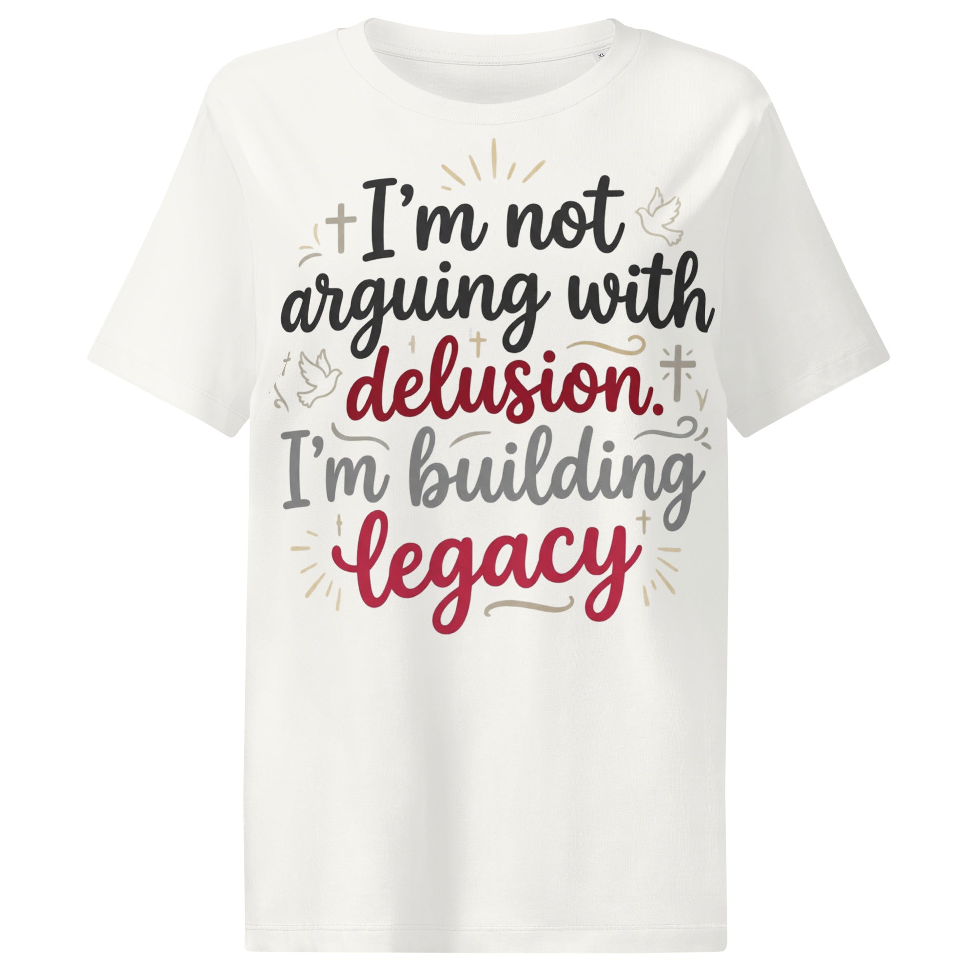 Women’s organic ribbed neck t-shirt - Seedandsoulful