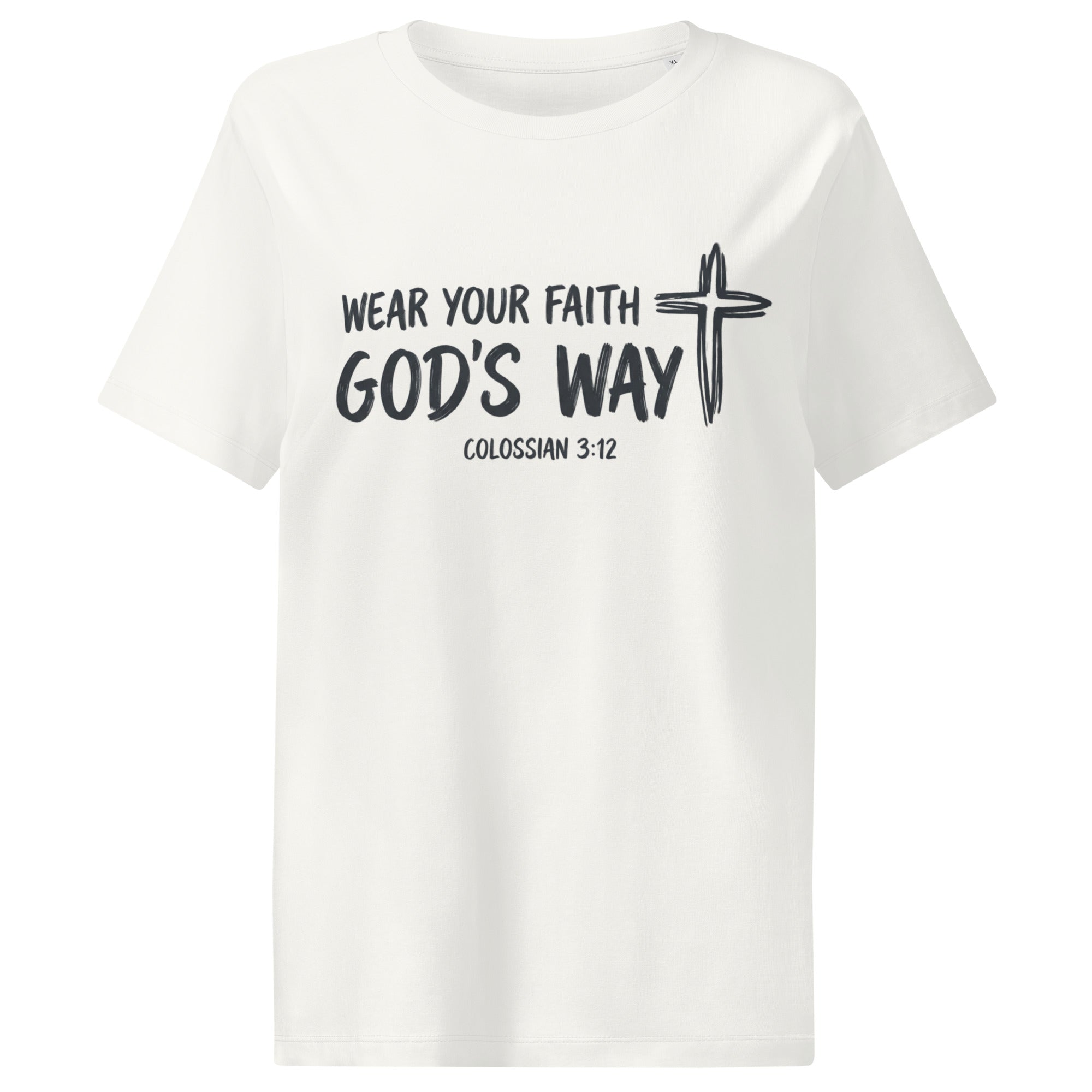 Women’s organic ribbed neck t-shirt - Seedandsoulful