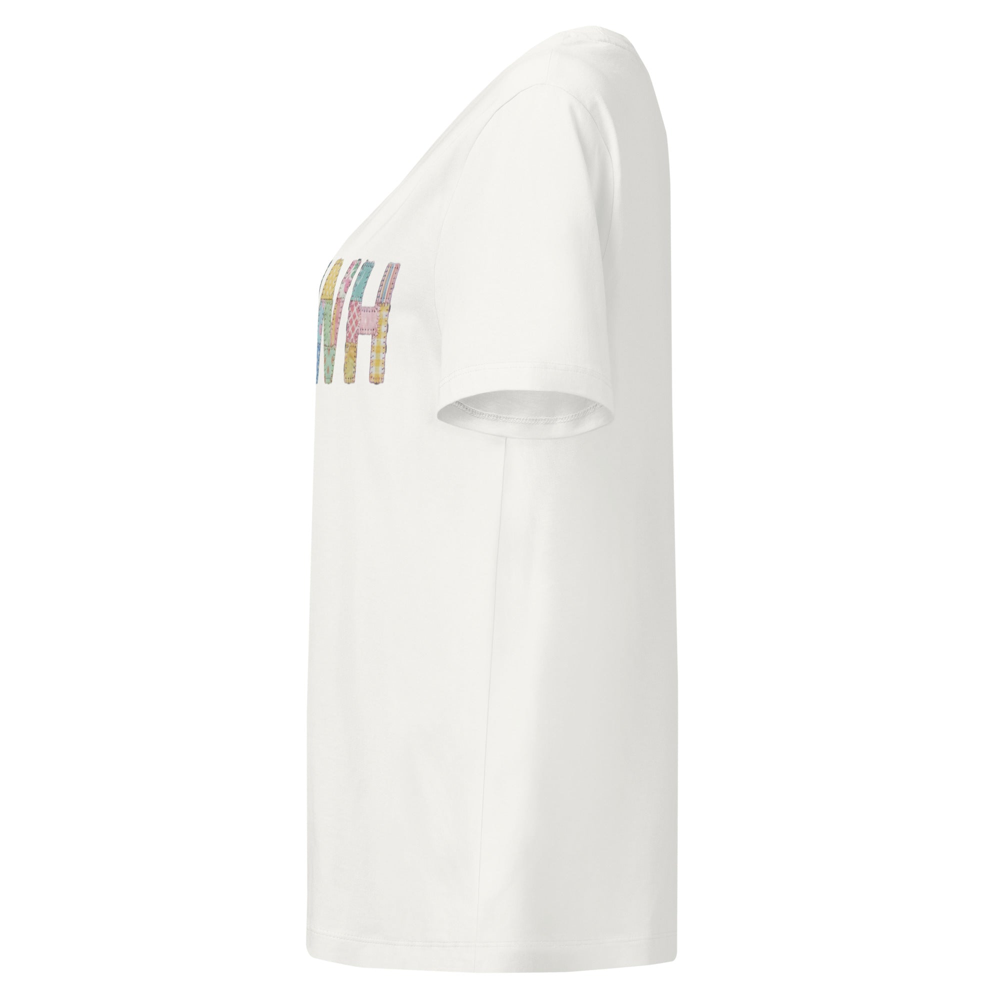 Women’s organic ribbed neck t-shirt - Seedandsoulful