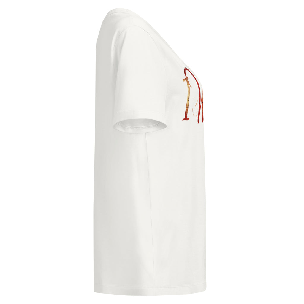 Women’s organic ribbed neck t-shirt I Will - Seedandsoulful