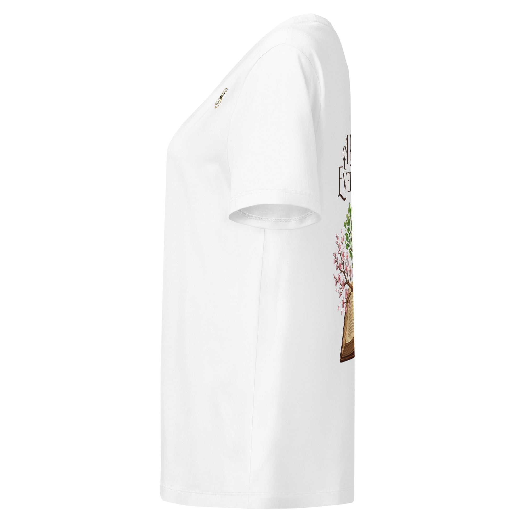 Women’s organic ribbed neck t-shirt - Seedandsoulful