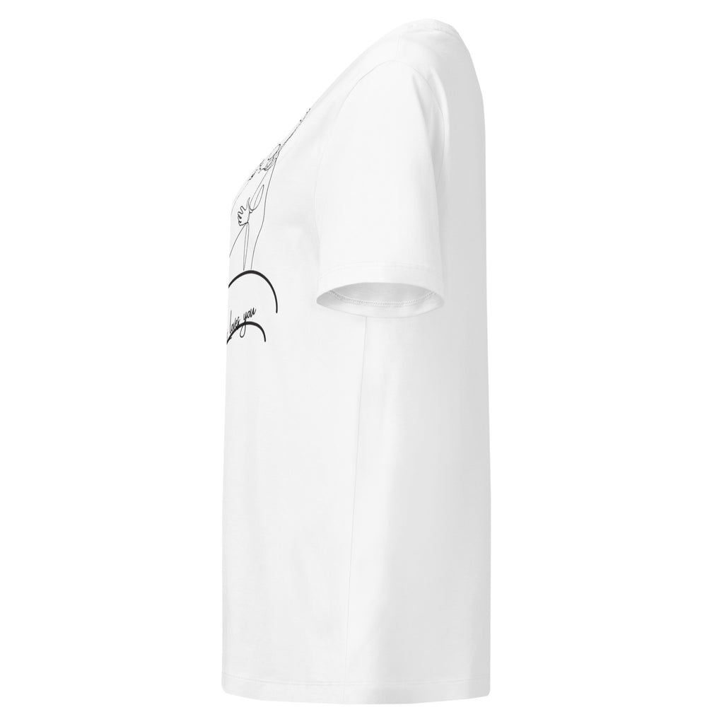 Women’s organic ribbed neck t-shirt - Seedandsoulful