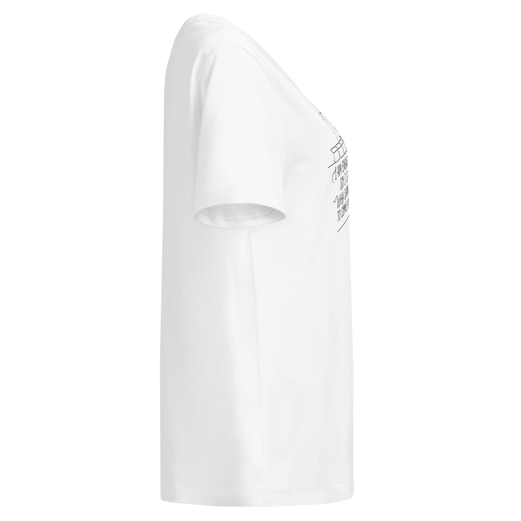 Nehemiah 6:3 Women’s organic ribbed neck t-shirt - Seedandsoulful