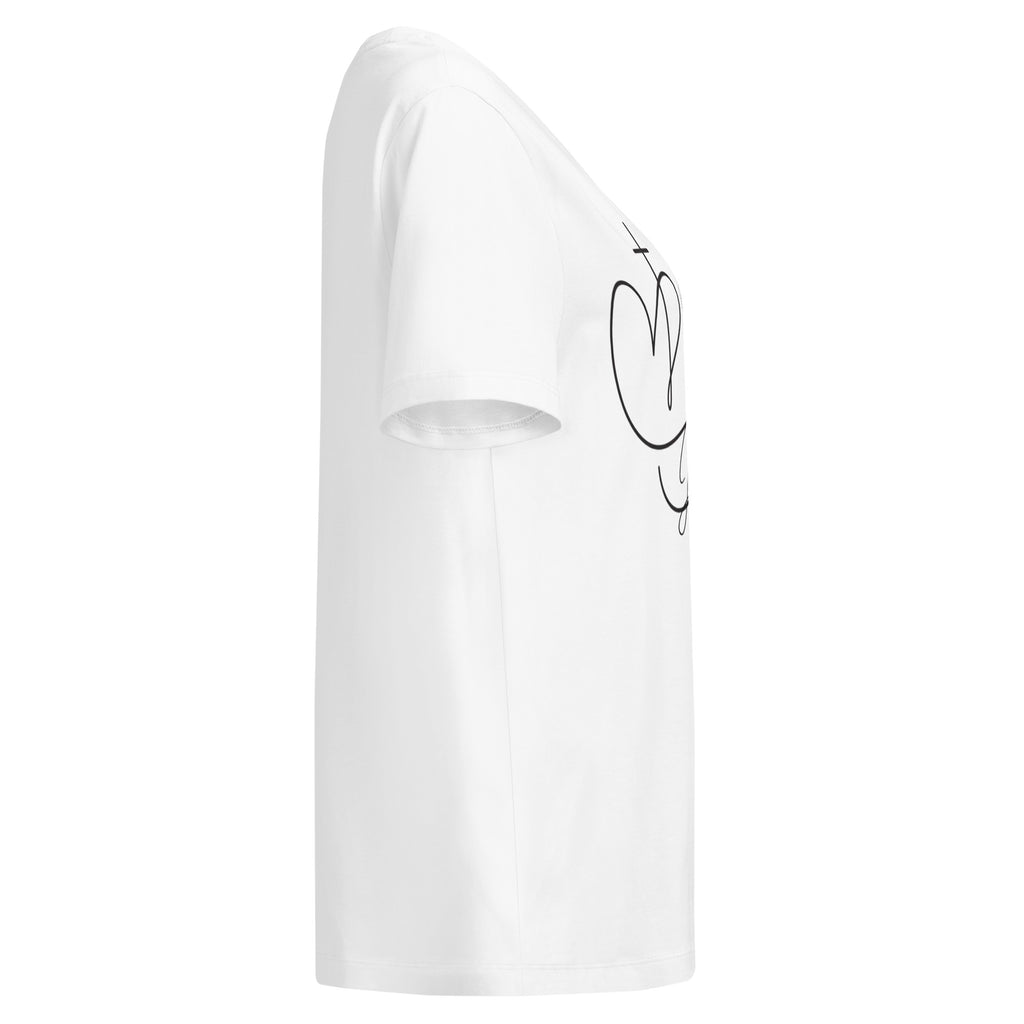 Women’s organic ribbed neck t-shirt - Seedandsoulful