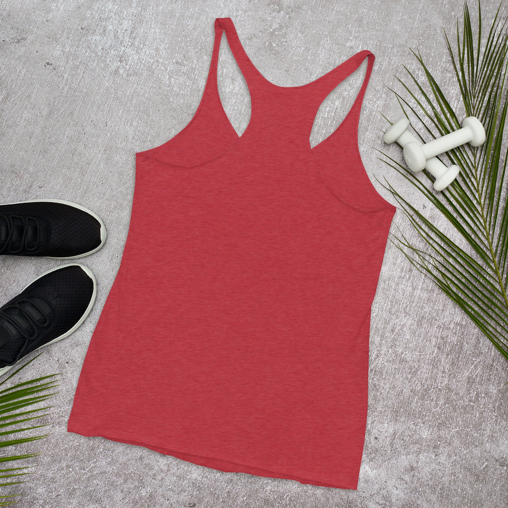 Women's Faith Racerback Tank | Comfortable Activewear for Believers - Seedandsoulful