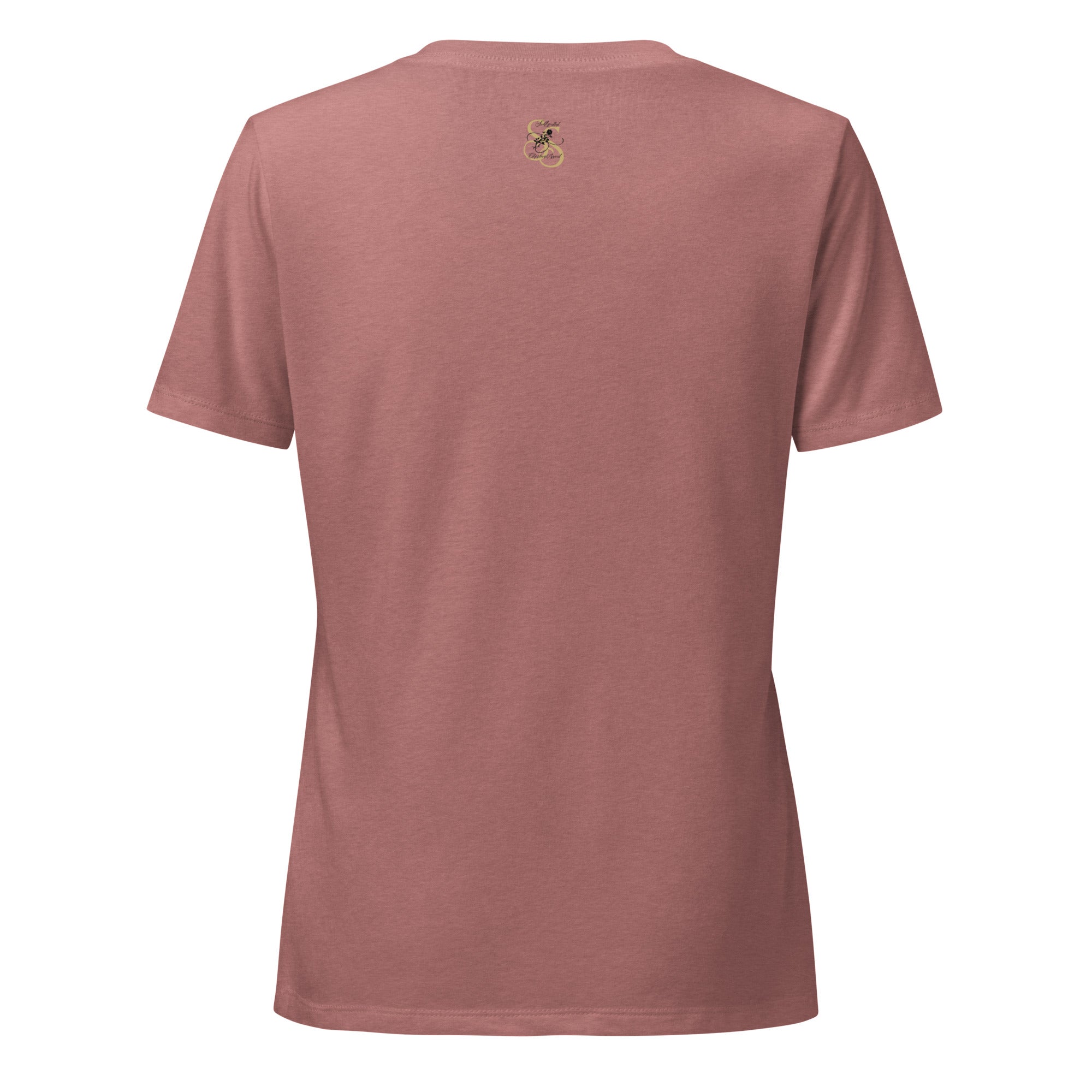 Seedandsoulful Women's Relaxed V - Neck T-Shirt | Faith Apparel - Seedandsoulful
